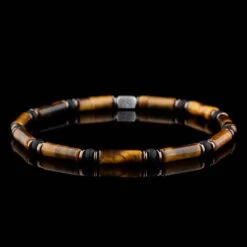 Aurum Brothers 11 Tiger Eye Bracelet IV (4mm)