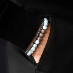 Blue Sapphire Bracelet IV (4mm) -Aurum Brothers square2 BlueSapphireBraceletIV 4mm 1