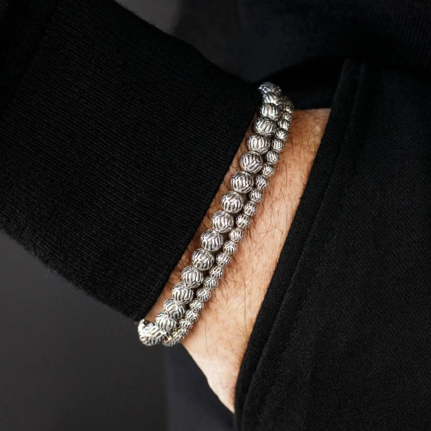 Silver Bracelet V (6mm) 2 Silver Bracelet V (6mm) - Image 2