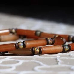 Orange Aventurine Bracelet IV (4mm) -Aurum Brothers square3 OrangeAventurineBraceletIV 4mm