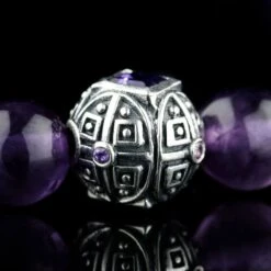 Paladin Amethyst - Amethyst Bracelet I (6mm) -Aurum Brothers square3 PaladinAmethyst AmethystBraceletI 6mm