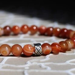Sardonyx Bracelet IV (6mm) -Aurum Brothers square3 SardonyxBraceletIV 6mm