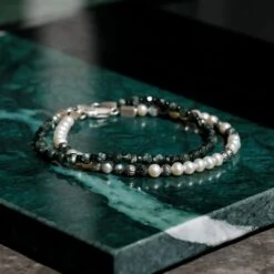 Seraphinite Bracelet IV (4mm) -Aurum Brothers square3 SeraphiniteBraceletIV 4mm