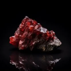 Swiss Blue Topaz - Red Garnet Bracelet VII (3.5 - 4mm) -Aurum Brothers square3 SwissBlueTopaz RedGarnetBraceletVII 4mm