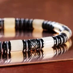 Vanilla Jade Bracelet IV (6mm) -Aurum Brothers square3 VanillaJadeBraceletIV 6mm 1