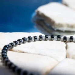 White Moonstone Bracelet VII (2mm) -Aurum Brothers square3 WhiteMoonstoneBraceletVII 2mm