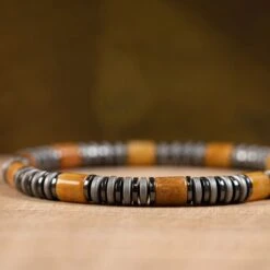 Yellow Jade Bracelet VI (6mm) -Aurum Brothers square3 YellowJadeBraceletVI 6mm