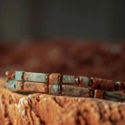 Imperial Jasper Bracelet V (4mm) -Aurum Brothers square4 ImperialJasperBraceletV 4mm 1