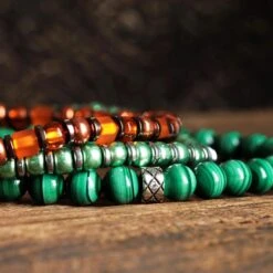 Malachite Bracelet IV (6mm) -Aurum Brothers square4 MalachiteBraceletIV 6mm