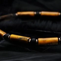 Tiger Eye Bracelet IV (4mm) 18 Tiger Eye Bracelet IV (4mm) -Aurum Brothers square4 TigerEyeBraceletIV 4mm 1